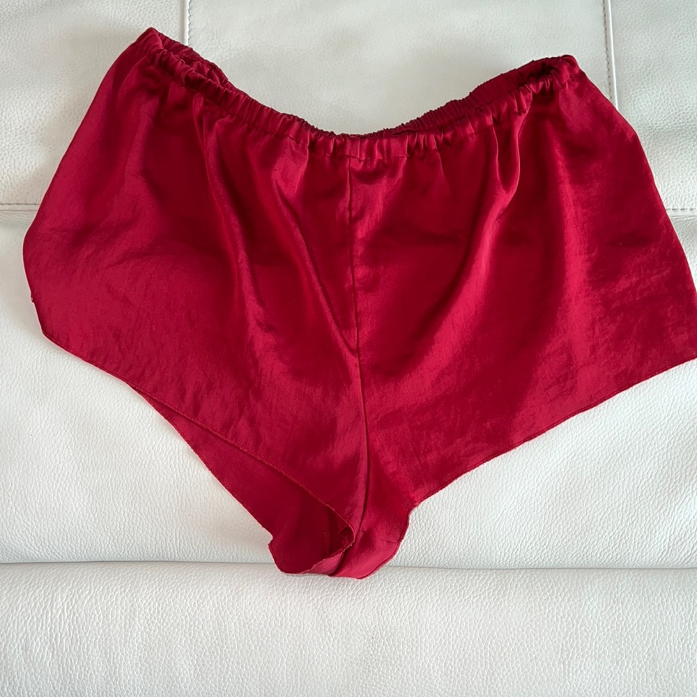 Victoria’s Secret red shorts